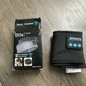 Wireless Bluetooth Sleeping Headphones Headband Thin Soft Elastic Comfortable